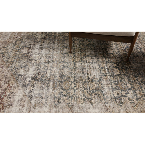 Amber Lewis x Loloi Oriental Teal/Antique Area Rug & Reviews